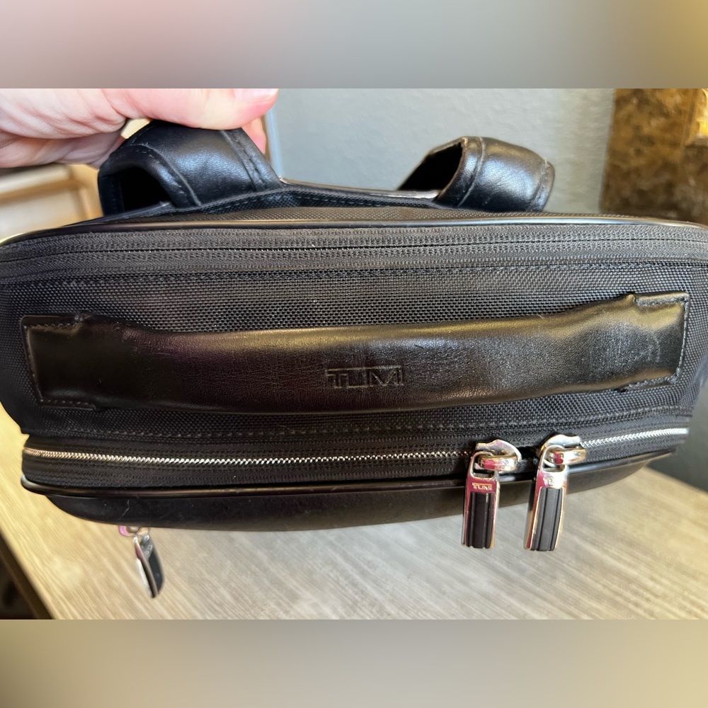 🟣Tumi Arrive Bradley Black Nylon & Leather Travel Backpack FINAL PRICE🟣 - Picture 16 of 16